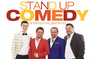 Mihai Bobonete, Adrian Văncică, Costi Diță și Mihai Rait cuceresc sălile de teatru din Europa cu stand-up-ul!
