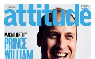 Prinţul William a pozat pentru coperta revistei gay "Attitude"