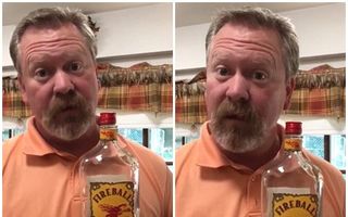 Tatăl unei fete a găsit o sticlă de whiskey în dulapul ei. Reacţia lui este genială