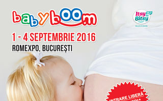 Baby Boom Show, targul pentru copii si viitoare mamici, revine la Romexpo in perioada 1-4 septembrie
