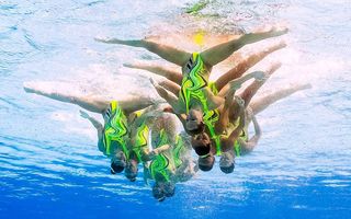 Spectacol la Rio: Cele mai frumoase imagini de la înot sincron feminin