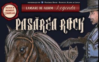 Pasărea Rock își lansează primul album muzical, Legenda, printr-un spectacol în premieră europeană