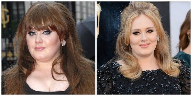 pierderea în greutate celebrități înainte și după