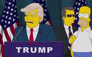 VIDEO: Victoria lui Trump, prezisă de serialul ”The Simpsons” acum 16 ani