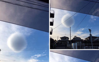 Fenomen bizar: Misteriosul nor sferic care a apărut pe cerul Japoniei