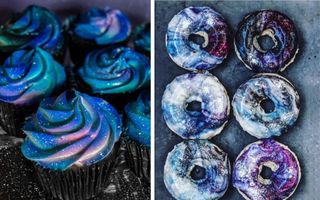 Prăjiturile în culori desprinse din galaxie, noul trend care-ţi lasă gura apă