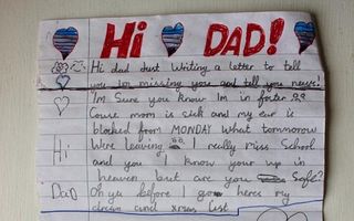 Scrisoarea unui copil către tatăl său a emoţionat o lume întreagă