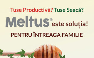 Gama de siropuri Meltus disponibilă acum și online. Rapid și econom pentru familia ta.