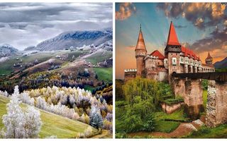 Peisajele din România care îi fascinează pe turiști. 20 de imagini spectaculoase