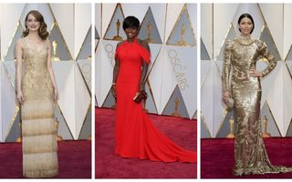 Premiile Oscar 2017. Ce au purtat vedetele pe covorul roșu