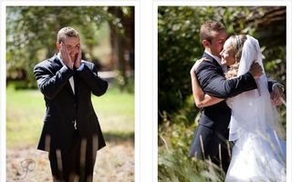 Cum reacţionează 14 miri când îşi văd pentru prima dată miresele în ziua nunţii