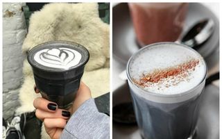Cel mai nou latte care face senzaţie pe Instagram. De ce este atât de negru?