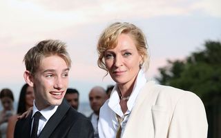 Uma Thurman a pozat la Cannes cu băiatul ei: Cum arată fiul vedetei din „Kill Bill“