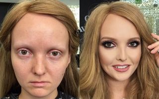 Make-up artistul care face minuni! 10 femei pe care machiajul le-a transformat complet