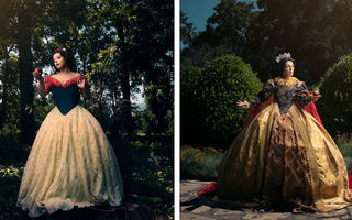 Cum ar arăta prinţesele Disney dacă ar deveni regine? Un fotograf a continuat povestea