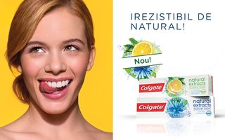 Colgate® Natural Extracts, o plăcere naturală pentru dinţii tăi sănătoşi
