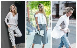 Ce să porţi ca să ai un look minimalist, dar sofisticat? 20 de outfituri pentru vară