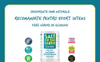 Salt of the Earth - deodorant 100% natural, fara saruri de aluminiu