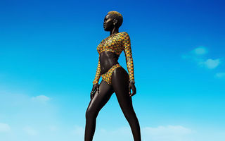 „Regina întunericului“: Modelul sudanez care înfruntă rasismul cu pielea neagră ca tăciunele