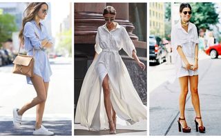 20 de stiluri în care să porți rochia tip cămașă
