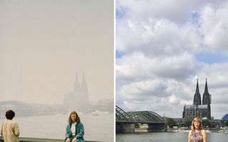 Înapoi în timp: A făcut aceleaşi poze, în aceleaşi locuri, după 30 de ani