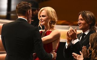 Scenă ireală: Nicole Kidman şi-a sărutat iubitul din film de faţă cu soţul