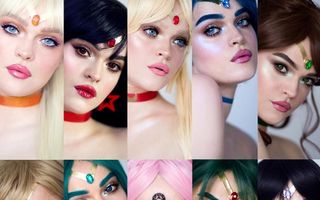 Îți amintești de Sailor Moon? Un makeup artist a creat machiaje inspirate de faimoasele personaje