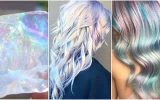 Părul în nuanțe opal face senzație pe Instagram. Cum arată noul trend?