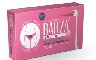 BARZA lansează plasturii împotriva durerilor menstruale!