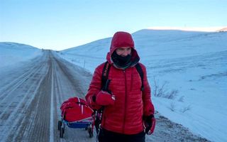 Tibi Ușeriu a câștigat pentru a treia oară Ultramaratonul Arctic. A parcurs 617 km în 7 zile