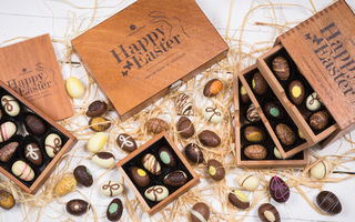 Ciocolată belgiană de Paște din colecția Chocolissimo
