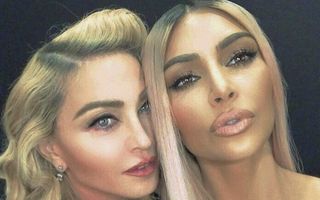 Madonna şi Kim Kardashian, cele mai bune prietene: Şi-au făcut selfie-uri şi au filmat un video împreună