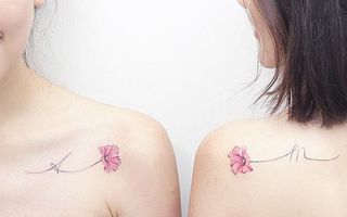 Idei de tatuaje minimaliste pentru surori. 25 de modele interesante