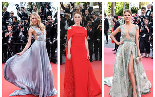 Ce ținute au purtat vedetele în prima zi a Festivalului de Film de la Cannes
