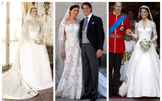 Cele mai frumoase rochii de mireasă purtate la nunțile regale