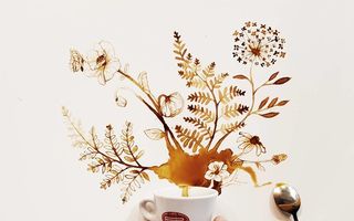 Pete artistice: Ce poate ieși dintr-o ceașcă de cafea vărsată