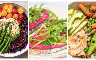 Cum arată un prânz sănătos și echilibrat? 6 imagini din care te poți inspira