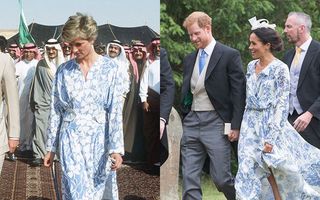 12 ținute purtate de Meghan Markle care amintesc perfect de Prințesa Diana
