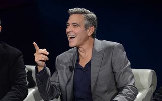 Accidentul lui George Clooney, surprins de o cameră video: Actorul a avut mare noroc