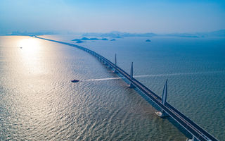 Cel mai lung pod maritim din lume, inaugurat în China - FOTO