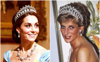 Kate Middleton a purtat tiara favorită a Prințesei Diana