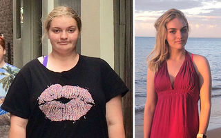 O adolescentă a slăbit 60 de kilograme cu ajutorul Instagram. Acum arată incredibil!