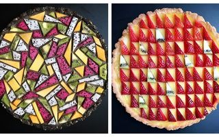 Fantezie în bucătărie: Plăcinta americană cu geometrie