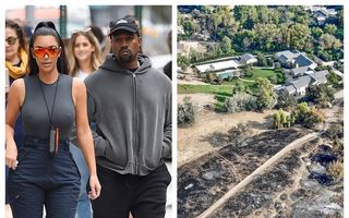 Cum au scăpat Kim Kardashian și Kanye West de dezastru: Și-au angajat echipă privată de pompieri ca să nu le ia foc casa