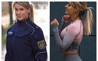 Cea mai frumoasă polițistă din Germania e vedetă pe Instagram: Șefii i-au dat un ultimatum