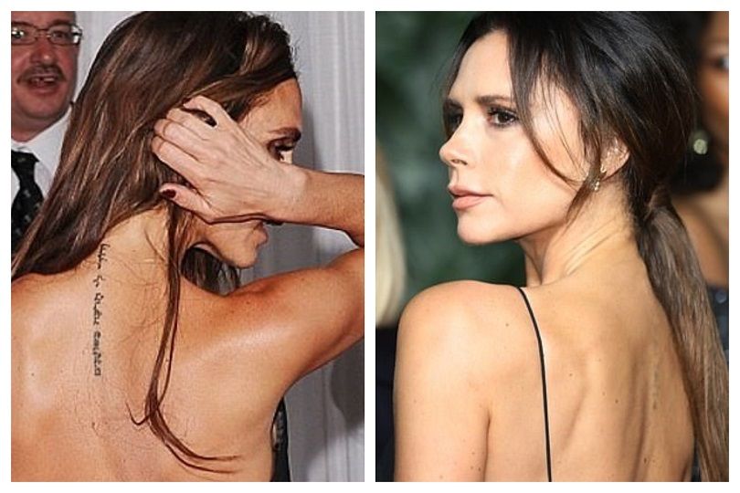 Adio Dar RÄƒman Cu Tine Victoria Beckham È™i A È™ters Tatuajul Dedicat SoÈ›ului Divertisment Vedete Eva Ro