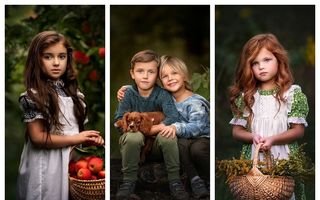 Micile modele cu chipuri de îngeri: 30 de imagini cu copii incredibil de frumoși