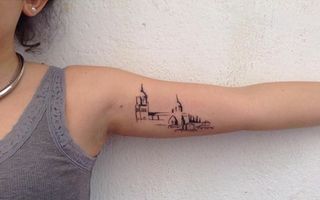 Arhitectură pe propria piele: 40 de tatuaje incredibile