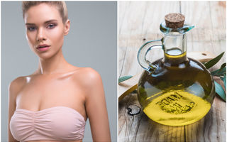 Poate uleiul de măsline să-ți facă sânii mai mari și mai fermi?