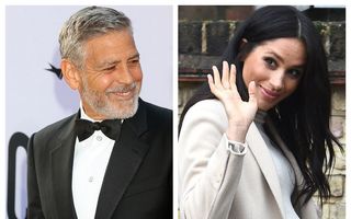 George Clooney o apără pe Meghan Markle: „O femeie însărcinată e vânată şi hărţuită la fel ca prinţesa Diana“